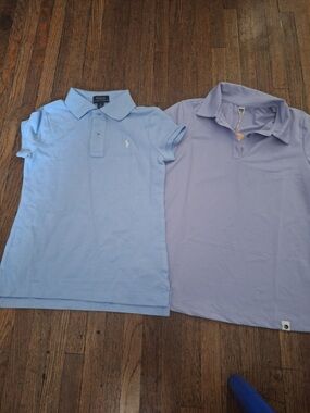Girls Polo by Ralph Lauren Light Blue Girls' Short-Sleeve Polo Shirt